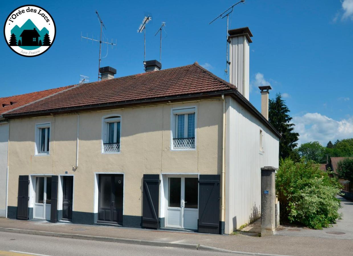 L'Oree Des Lacs Pont-de-Poitte Exteriör bild
